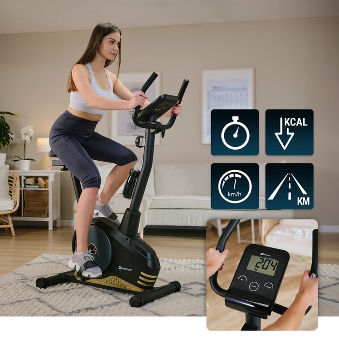 HS-2080 Spark dorado equipado con computadora que mide parámetros básicos de entrenamiento