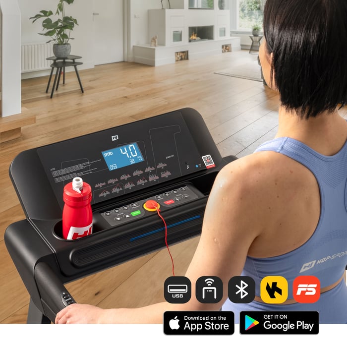 El ordenador tiene 12 programas de entrenamiento variados