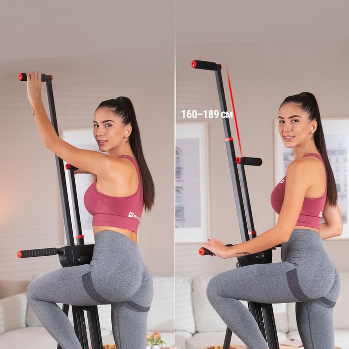 Escalador vertical HS-CM200 equipado con ajuste de asas móviles