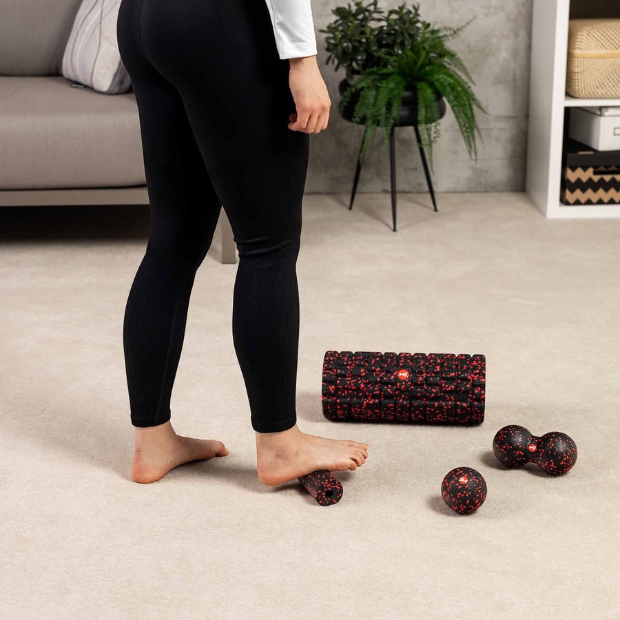 Zestaw do masażu czarno/biały 5