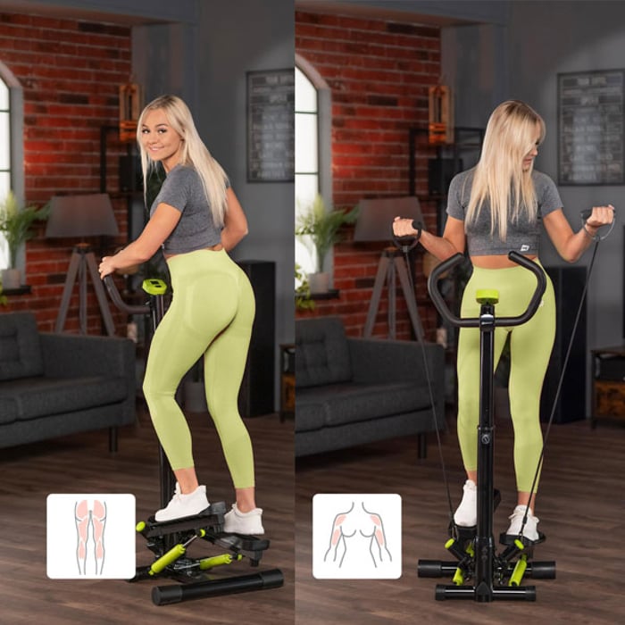 Entrenamiento de cuerpo completo con el stepper giratorio con columna HS-055S Noble lima