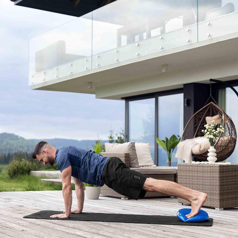 Poduszka sensoryczna niebieska