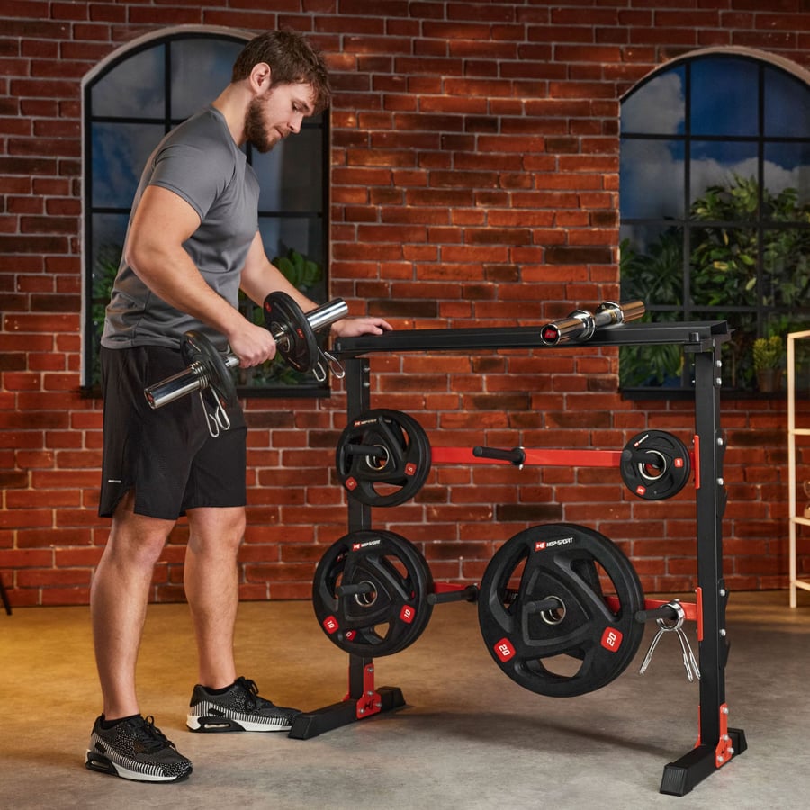 Gryfy oraz obciążenia olimpijsk