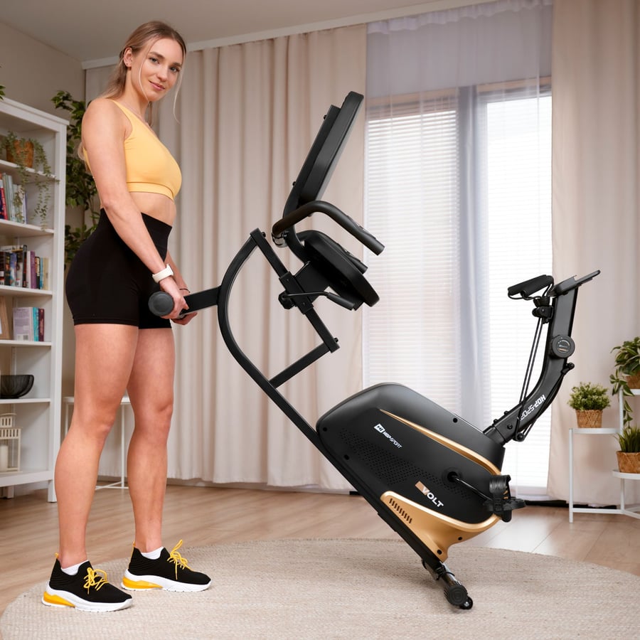 Rower leżący HS-045L VOLT Złoty