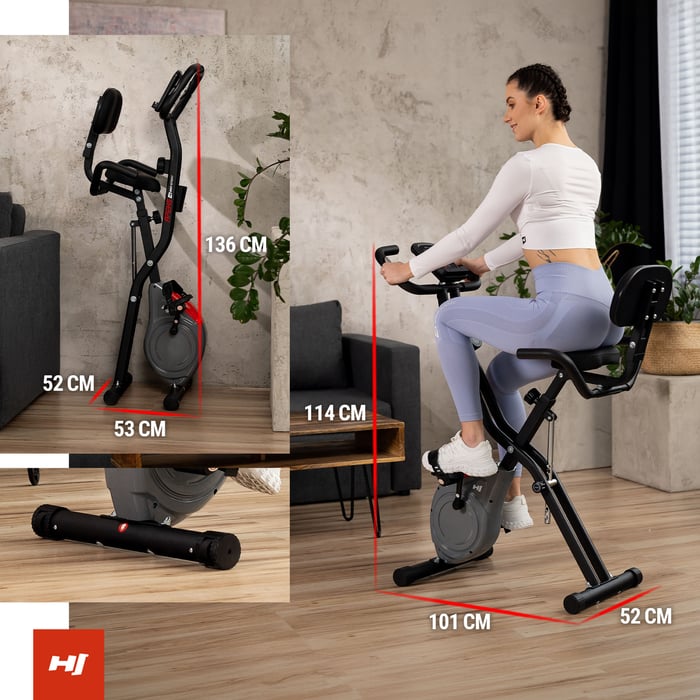 Almacenamiento conveniente de la bicicleta HS-3030X Apeks gris