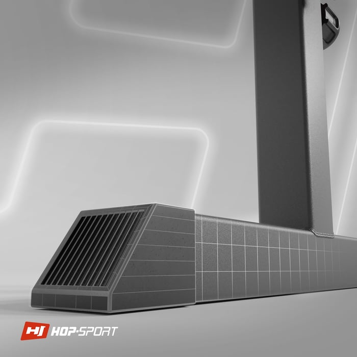 Base en el banco plano HS-1025 de la marca Hop-sport