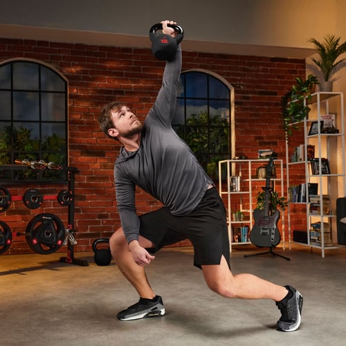 Kettlebell żeliwny 12kg HS-IB01
