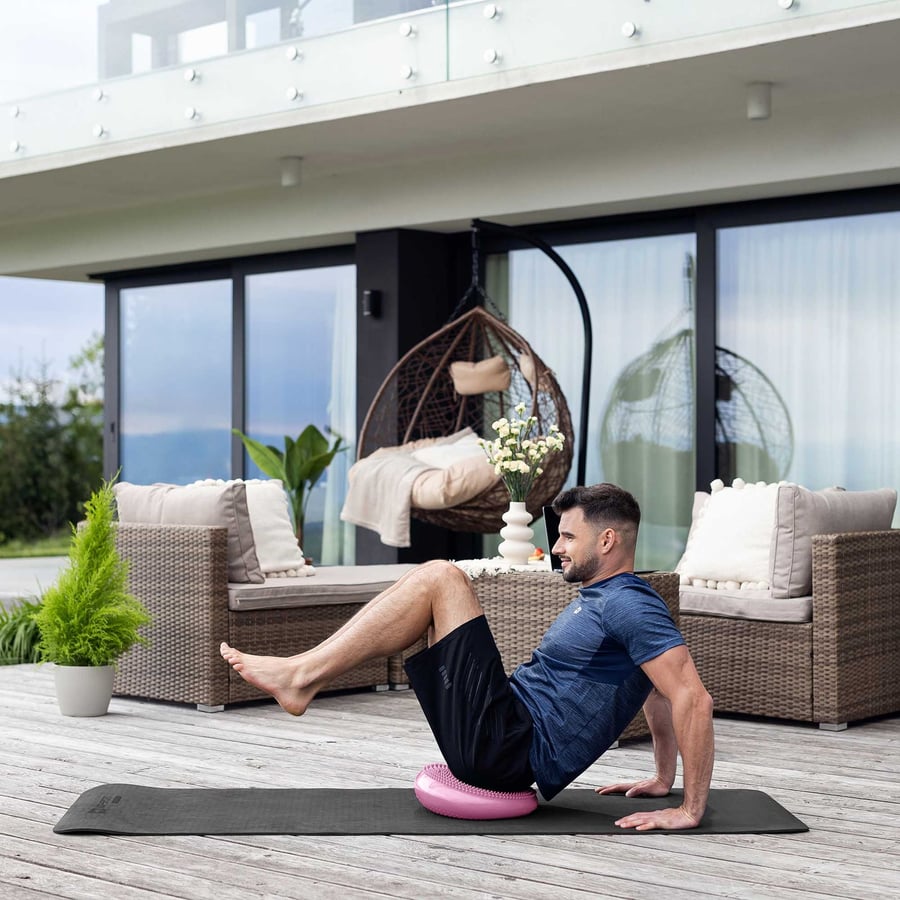 Poduszka sensoryczna różowa zdj