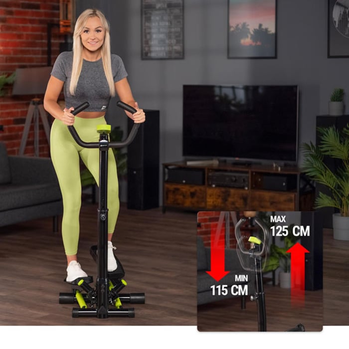 Entrenamiento cómodo con el stepper giratorio Noble HS-055S lima