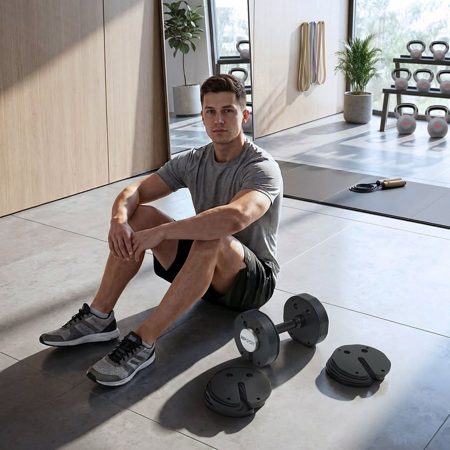 Hantel regulowany HS-MA3030D -