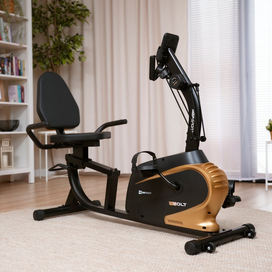 Rower leżący HS-045L VOLT Złoty