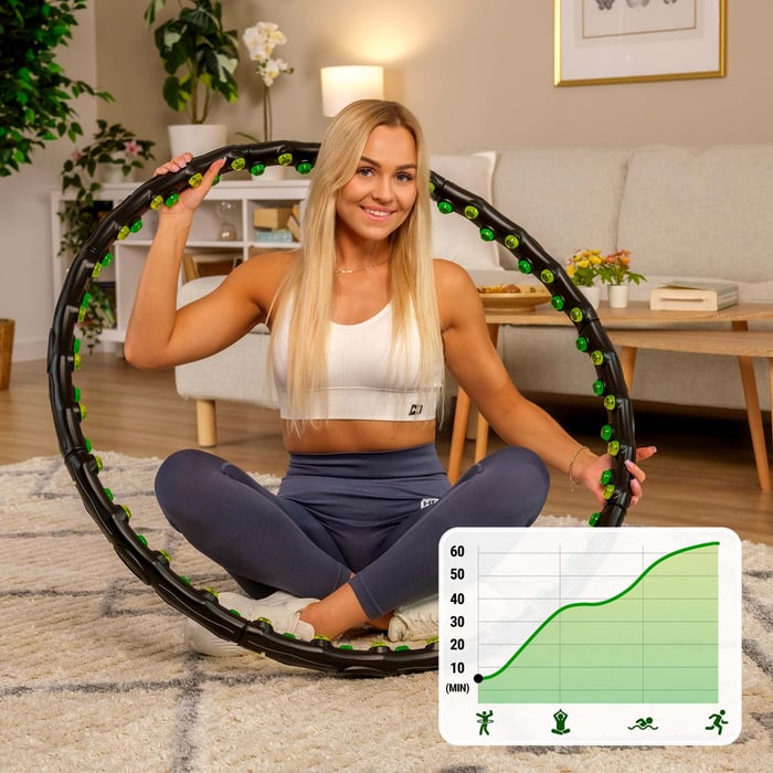 Presentado hula-hop HS-064HH de la marca Hop-sport