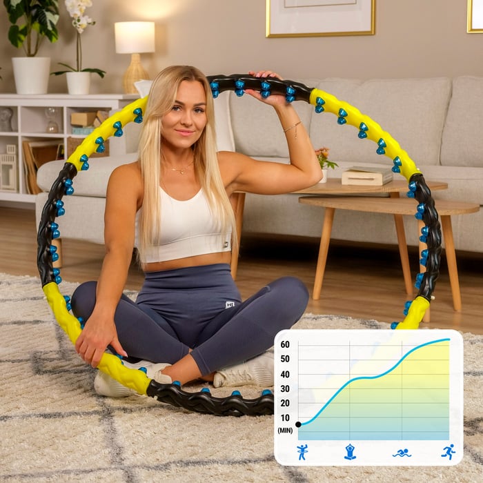 Presentado hula-hop HS-080HH de la marca Hop-sport