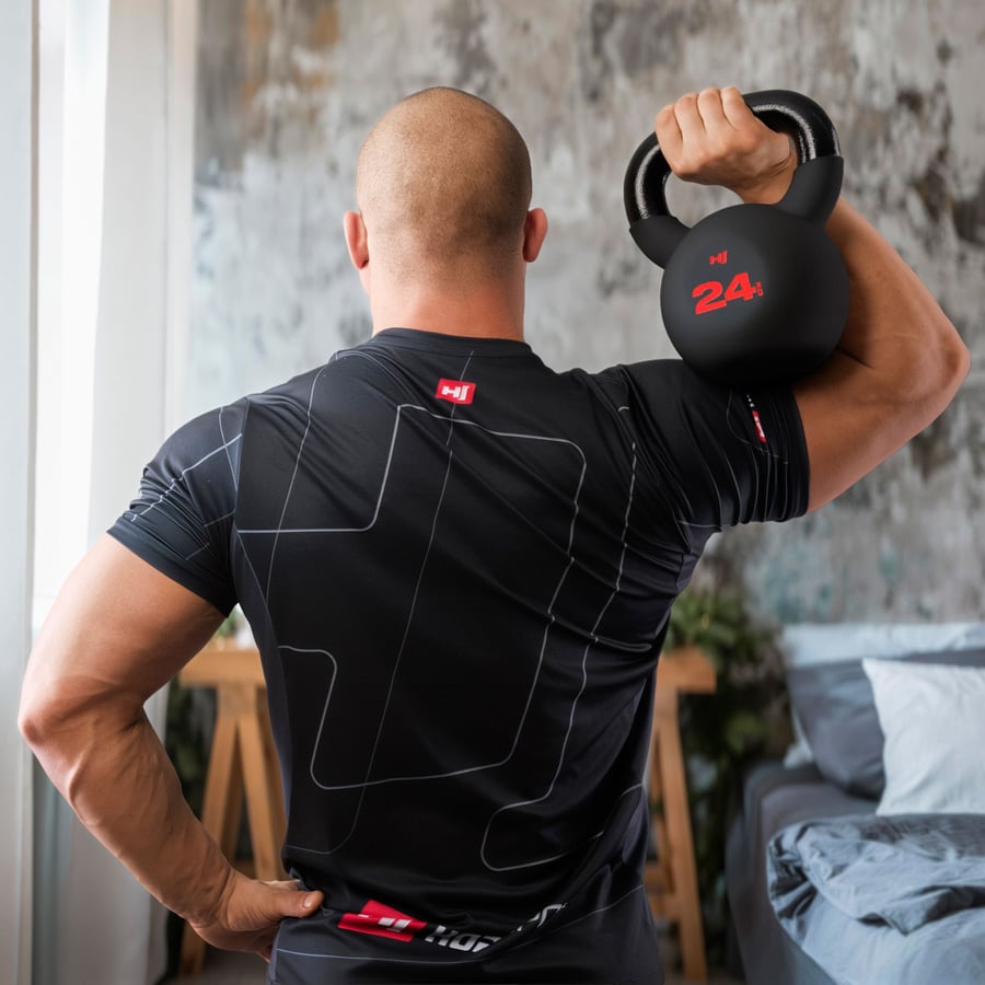 Kettlebell żeliwny 24kg HS-IB02