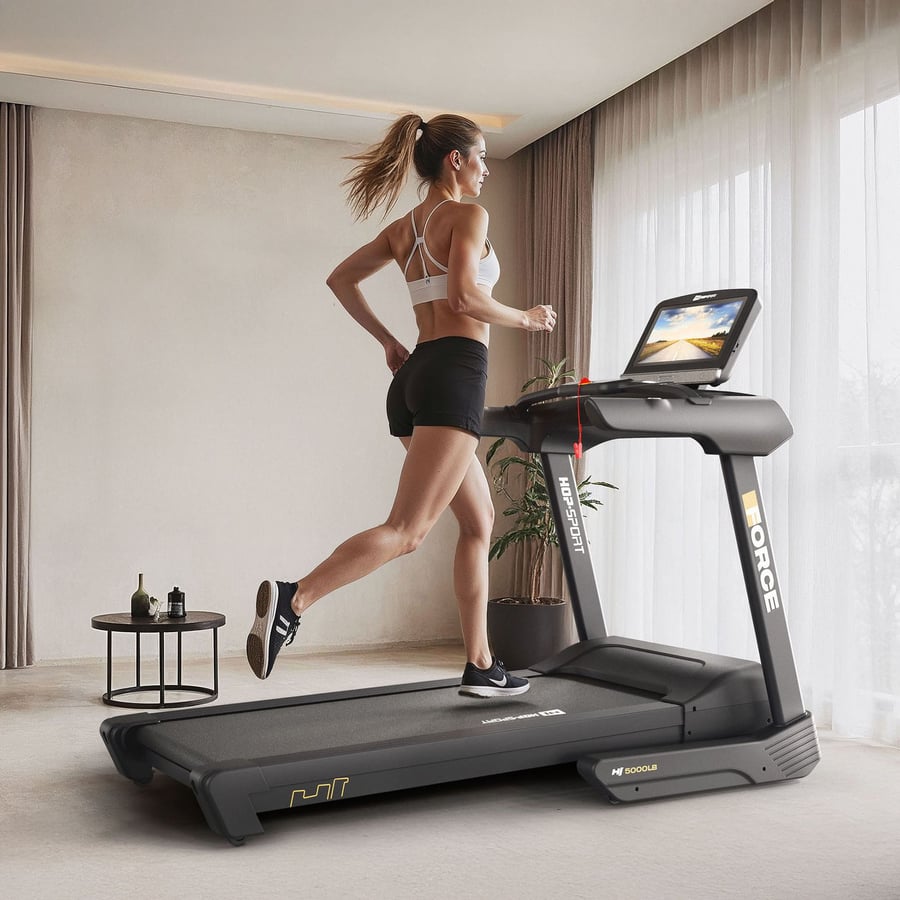 Bieżnia HS-5000LB Force Złoty -