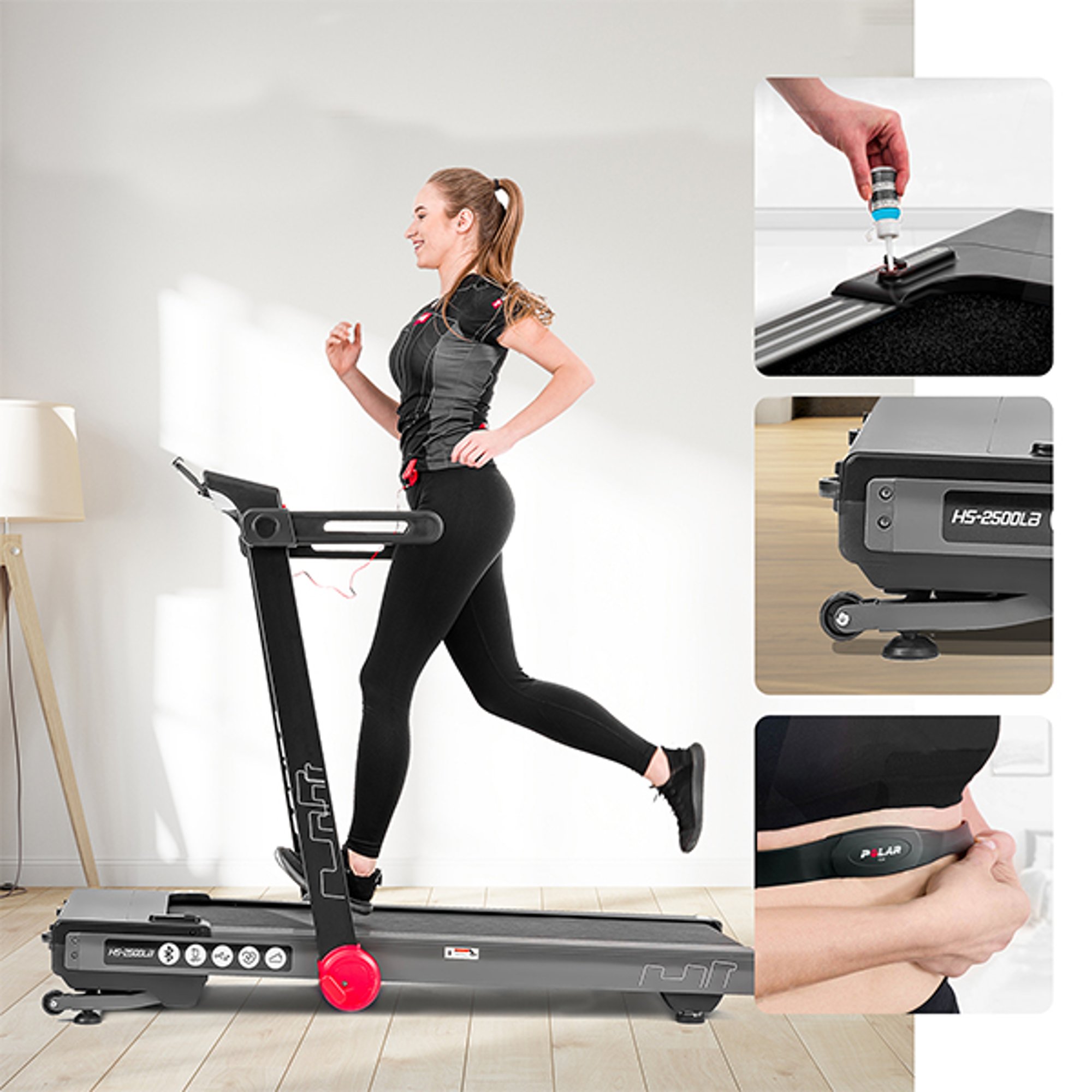 Bieżnia Aspire zaprojektowana z myślą o domowym użytkowaniu